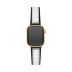Scalloped Leather Watch Band for Apple Watch