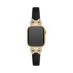 Crystal Bowknot Leather Watch Band for Apple Watch