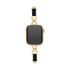 Slim Woven Metal Watch Band for Apple Watch