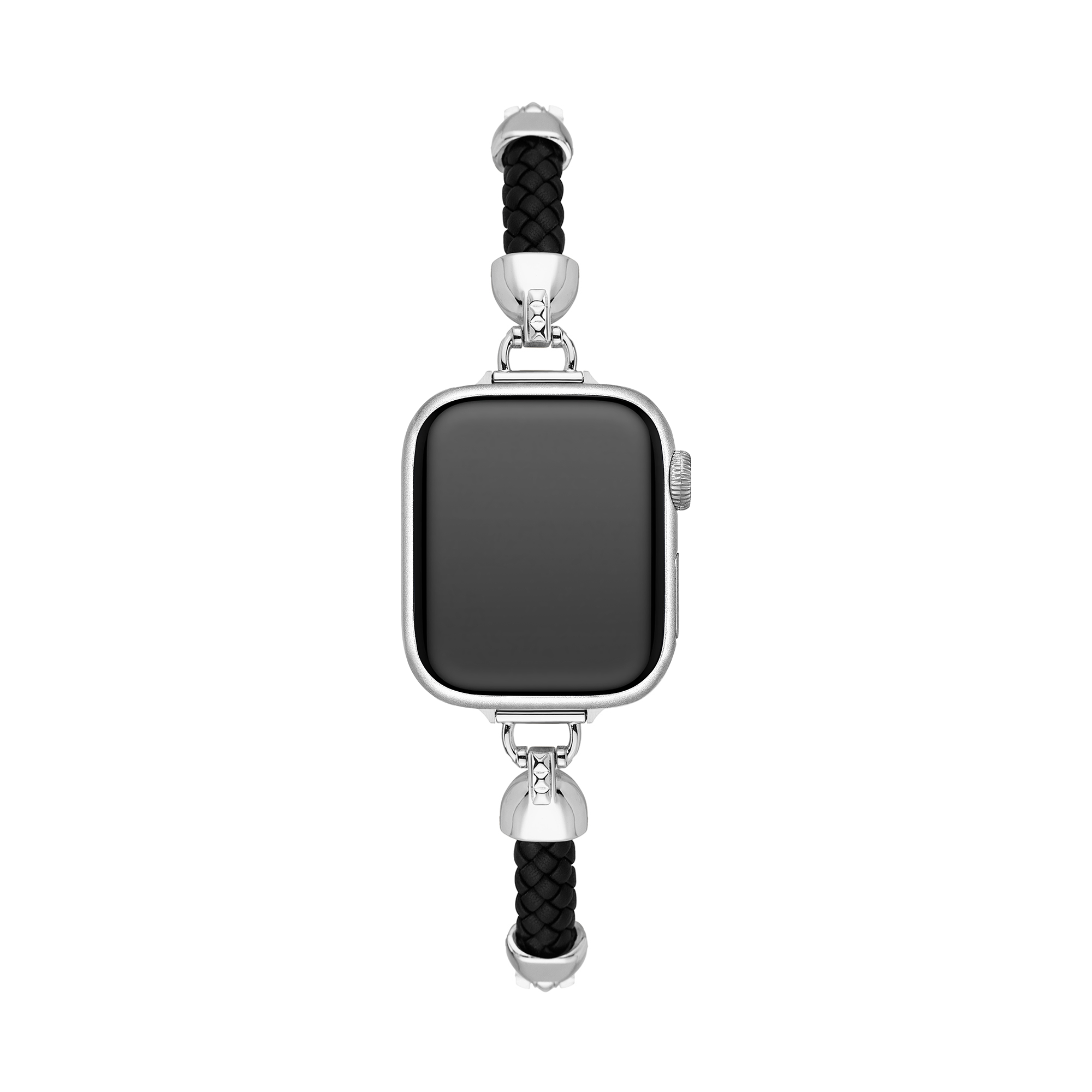 Slim Woven Metal Watch Band for Apple Watch