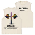 Blessed Is One Who Trusts In The Lord Christian Washed sleeveless Tee