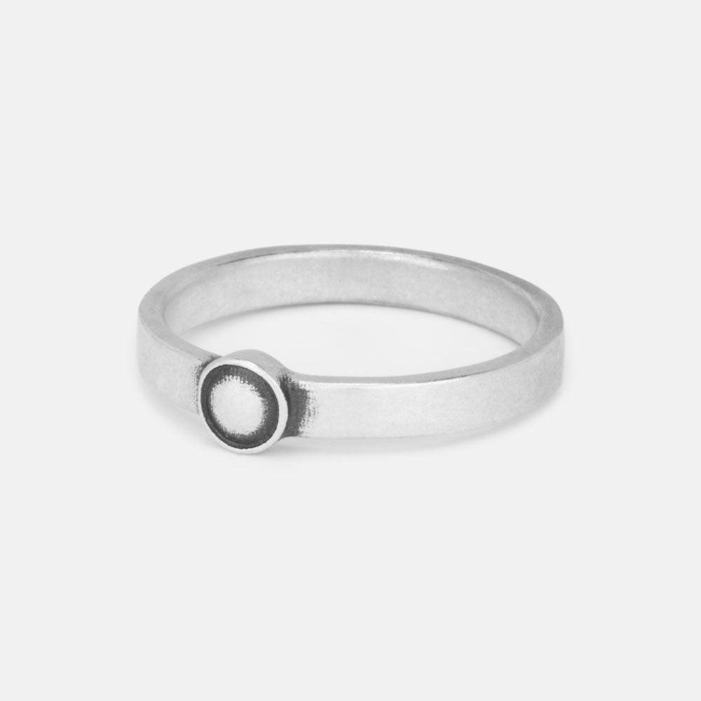 Bloom Where You Are Planted Christian 925 Sterling Silver Ring