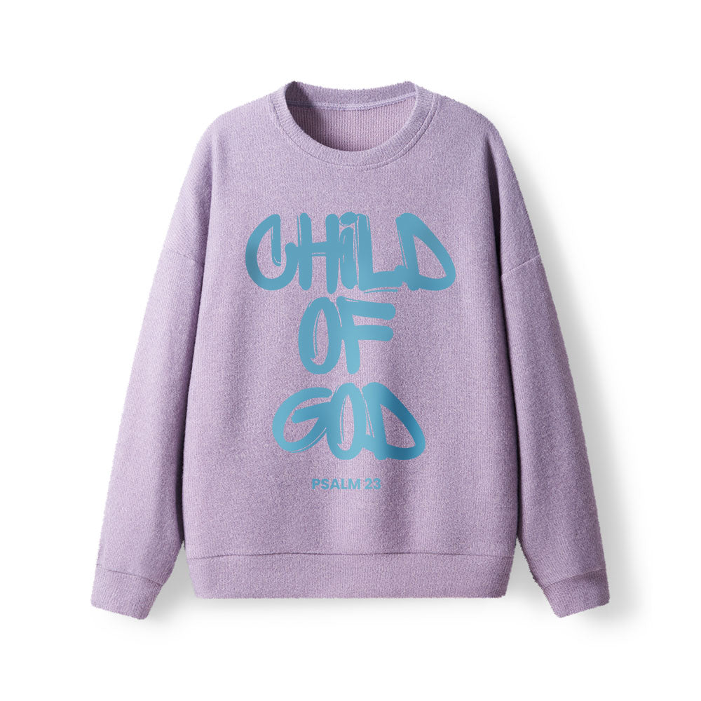 Blue Child Of God Lightweight Sweater