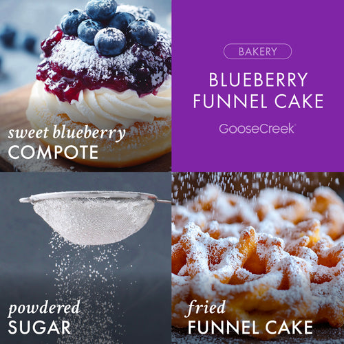 Blueberry Funnel Cake 3-Wick Candle