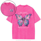 God Turns Broken Pieces Into Masterpieces Christian Washed T-Shirt