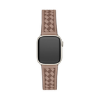 Braided Leather Watch Band for Apple Watch