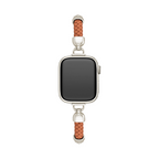 Slim Woven Metal Watch Band for Apple Watch