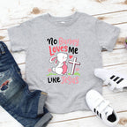 No Bunny Loves Me Like Jesus Christian Kids T-Shirt