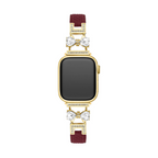 Bowknot Leather Watch Band for Apple Watch