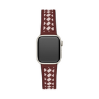 Braided Leather Watch Band for Apple Watch