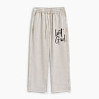 But God Christian Washed Sweatpants