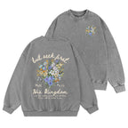 But Seek First Christian Washed Sweatshirt