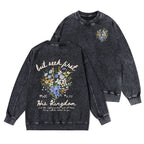 But Seek First Christian Washed Sweatshirt