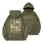 But Seek First His Kingdom Christian Washed Hoodie