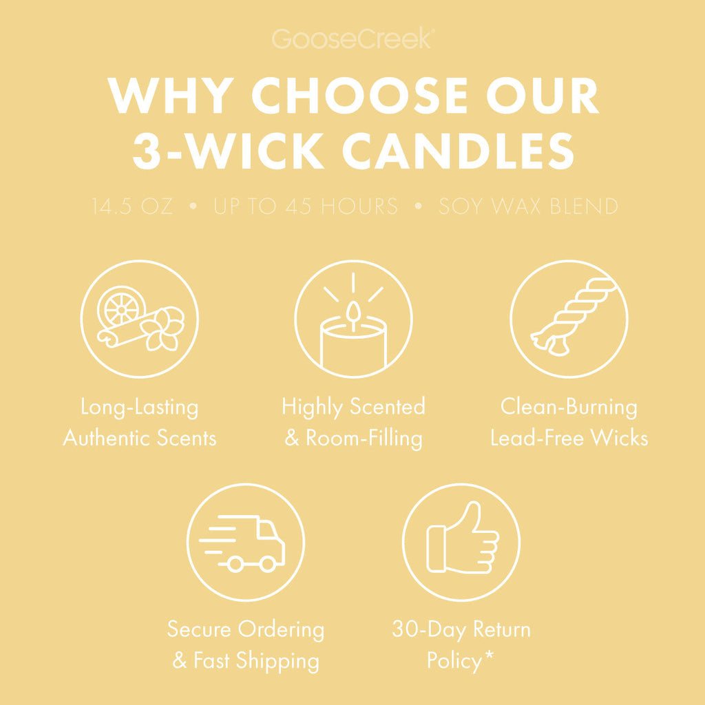 Buttercream Sprinkles 3-Wick Candle