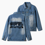 By His Wounds Christian Denim Jacket