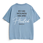By His Wounds Christian Heavy Cotton T-Shirt