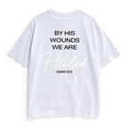 By His Wounds Christian Heavy Cotton T-Shirt