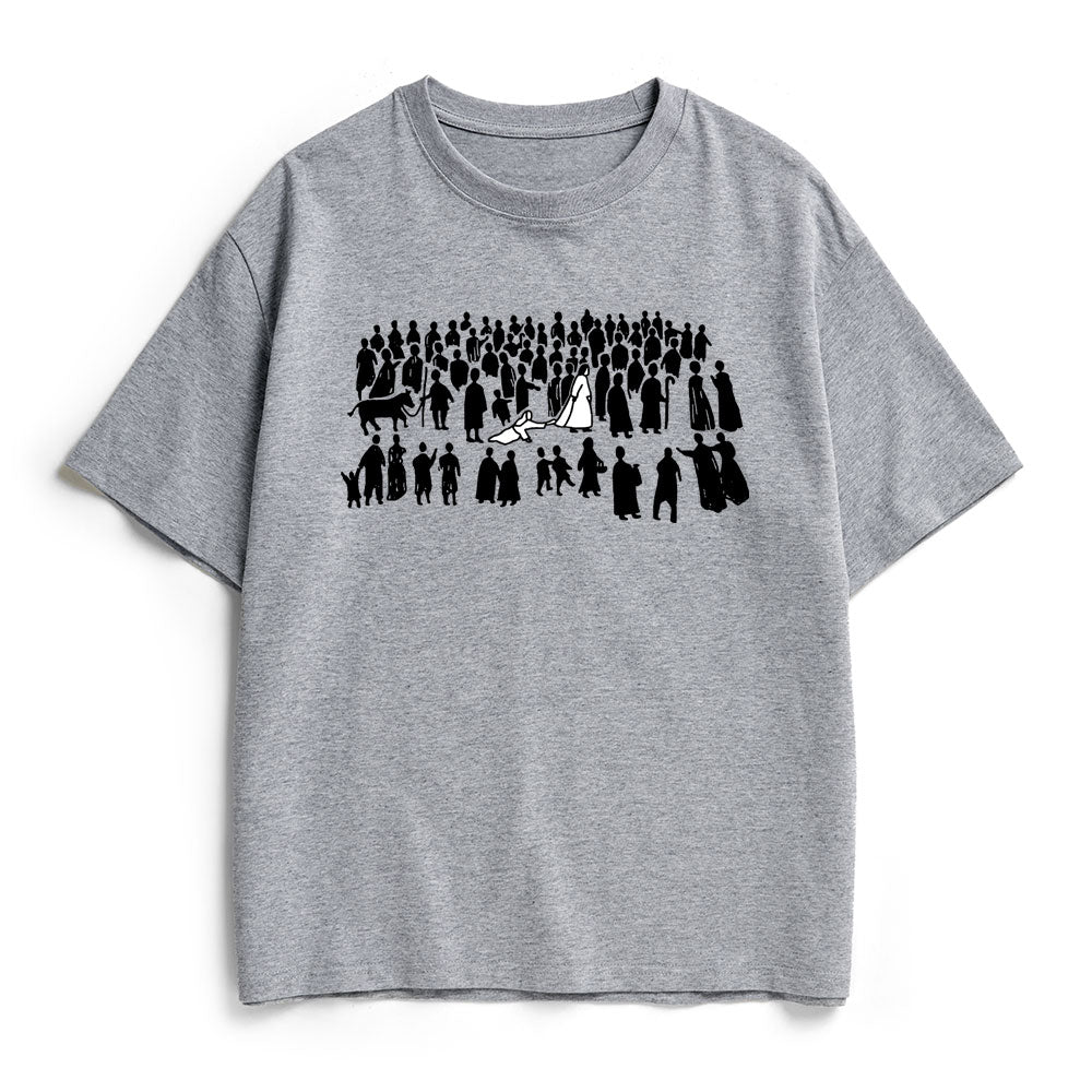By His Wounds Christian Heavy Cotton T-Shirt
