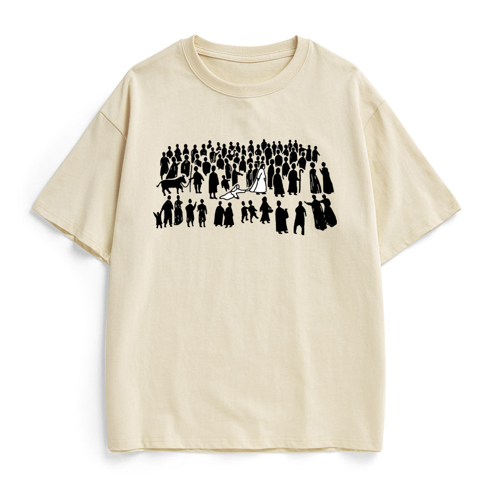 By His Wounds Christian Heavy Cotton T-Shirt