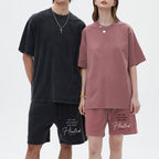 By His Wounds Christian Washed Shorts