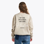 By His Wounds ChristianFleece Sweatshirt