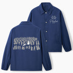 By His Wounds We Are Healed  Christian Coach Jacket