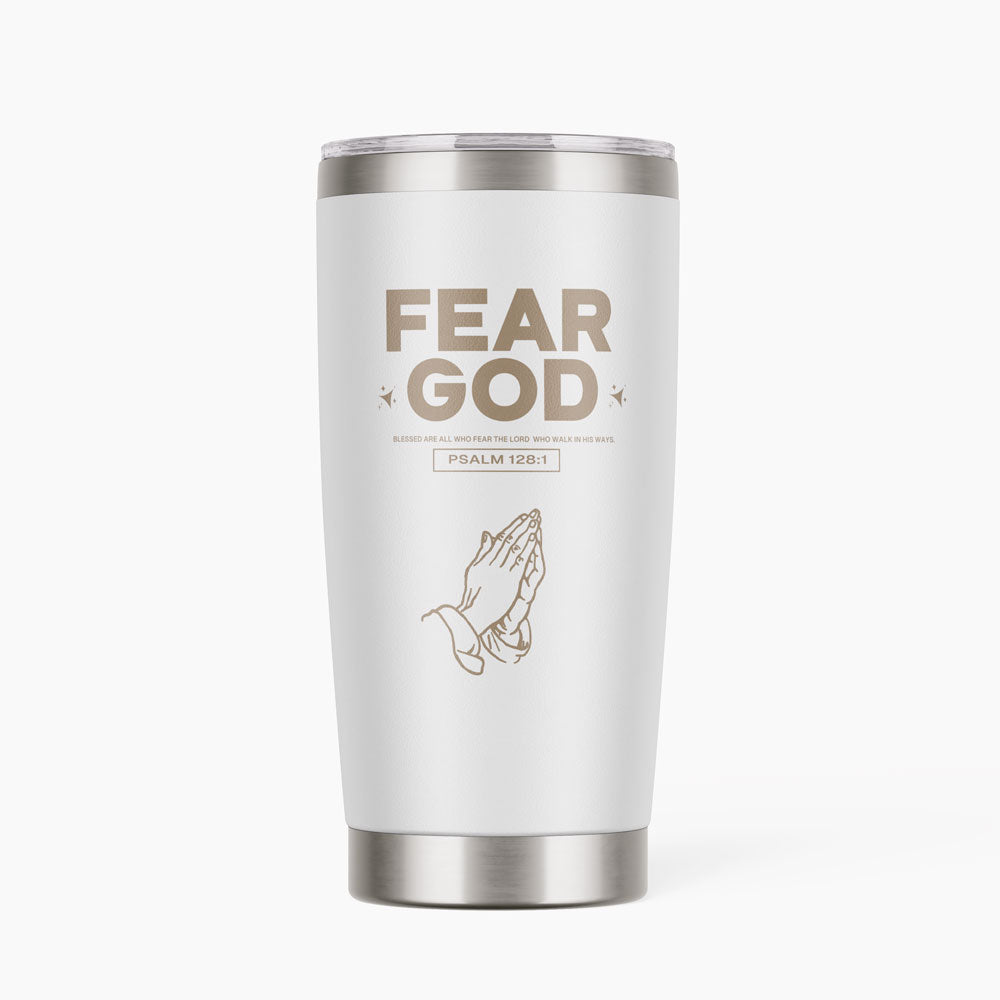Fear God  Christian 20OZ Tumbler