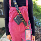 Clip & Go Strap with Pouch - Leopard Collection