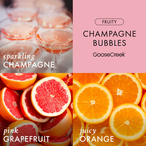 Champagne Bubbles 3-Wick Candle