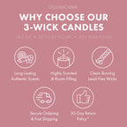 Champagne Bubbles 3-Wick Candle