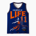 Champion Of Life Christian Mesh Jersey Tank Top