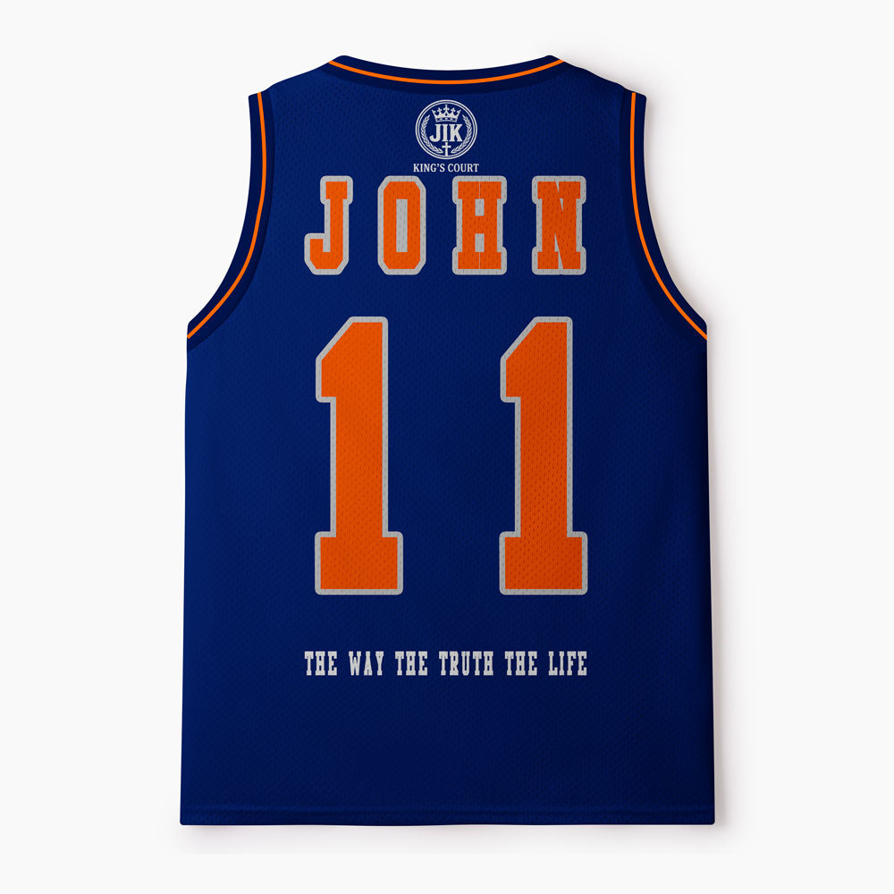 Champion Of Life Christian Mesh Jersey Tank Top