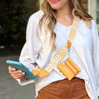 Clip & Go Strap with Pouch Chevron/Diamond Collection