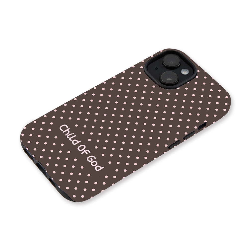 Child Of God Brown Christian Phone Case