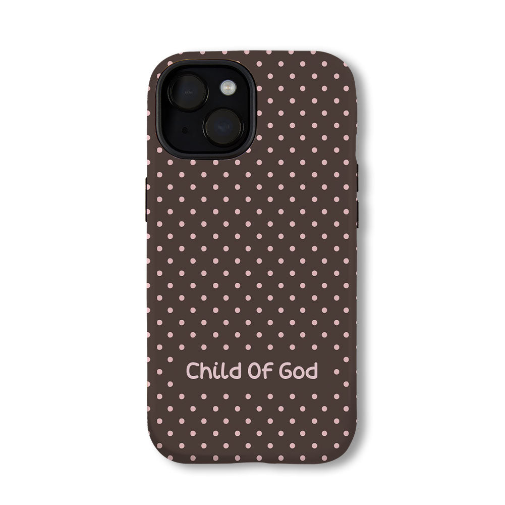Child Of God Brown Christian Phone Case