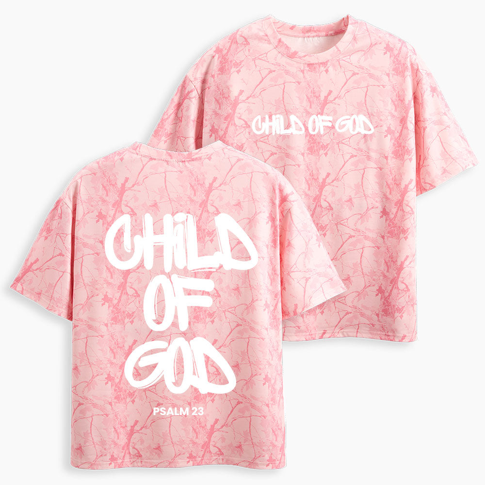 Child Of God Christian Camo T-Shirt