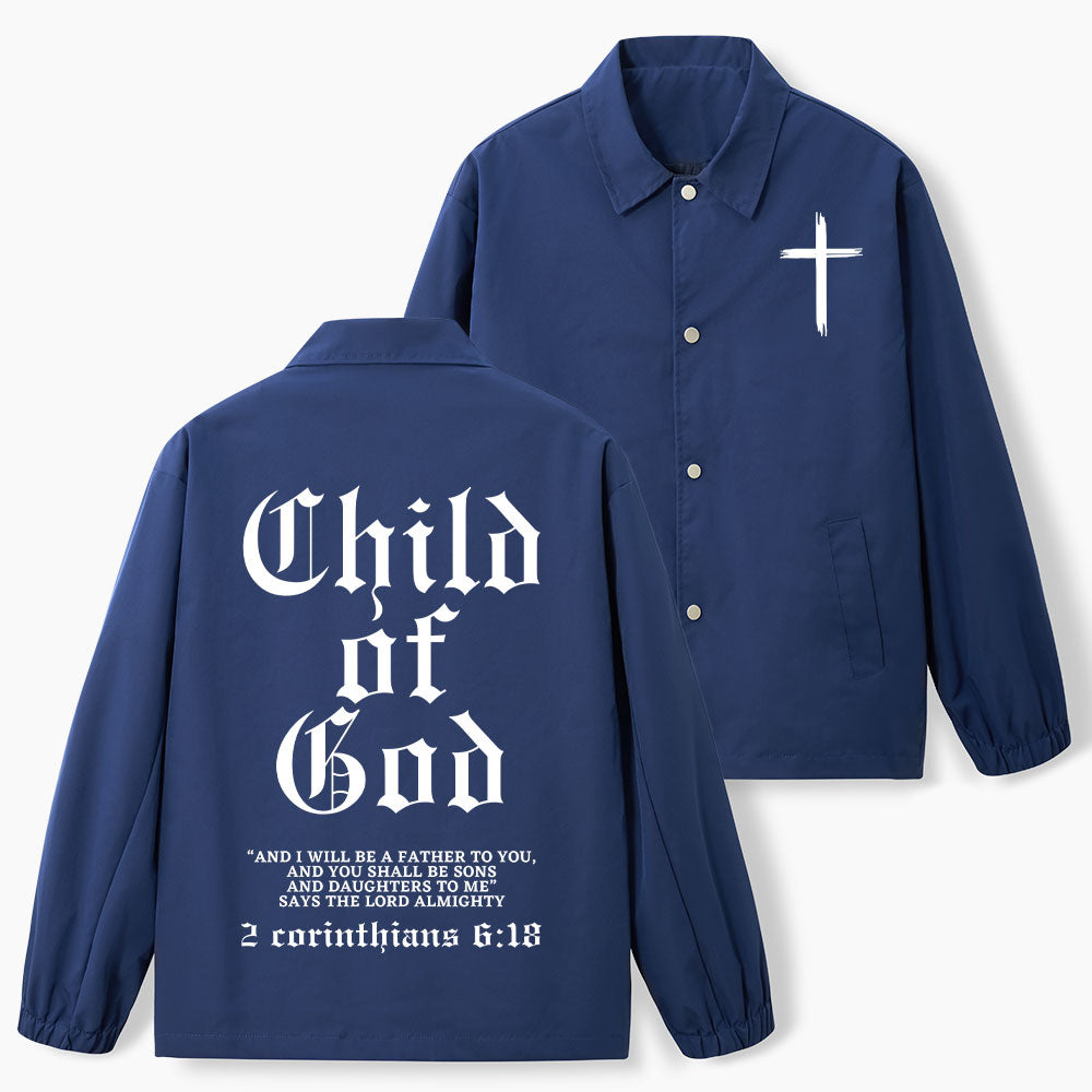 Child Of God Christian Coach Jacket