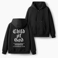 Child Of God Christian Fleece-Lined Full-Zip Hoodie