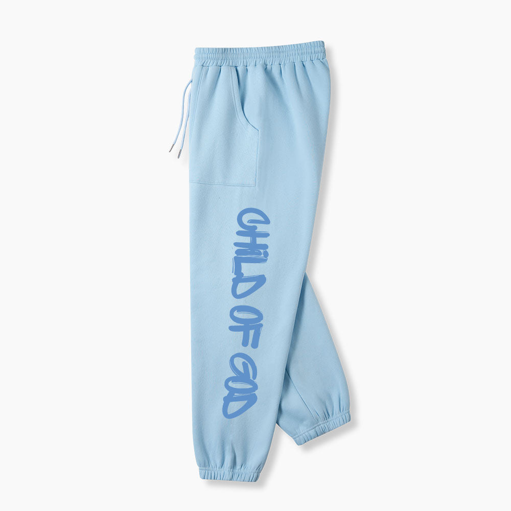 Child Of God Christian Fleece Sweatpants
