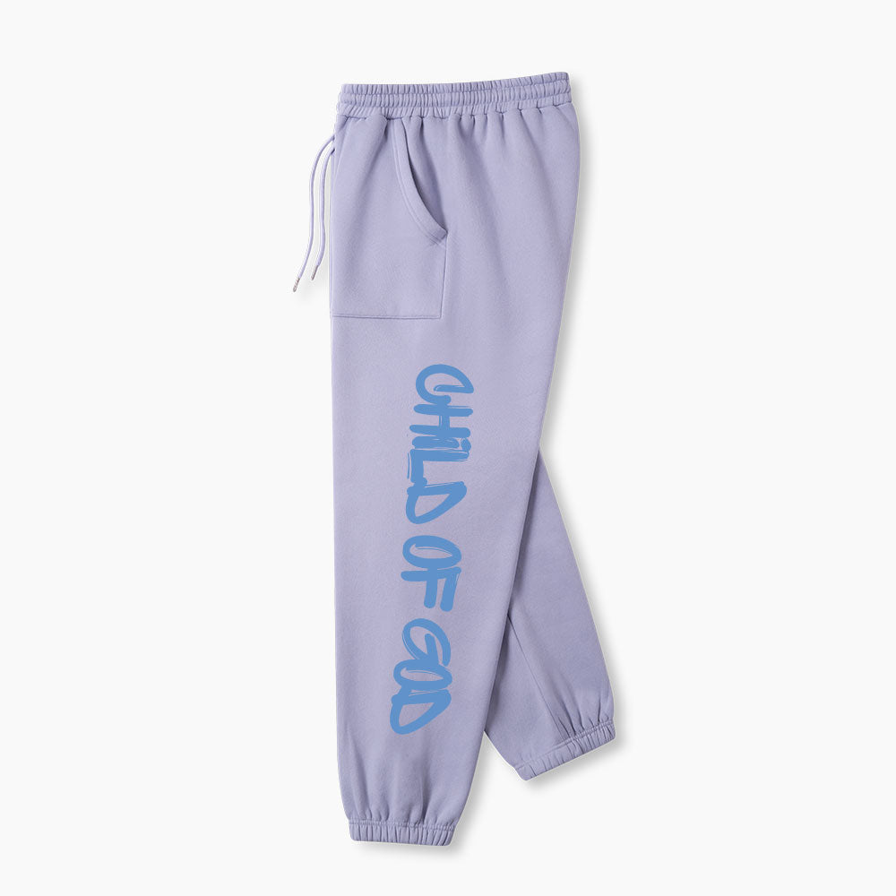 Child Of God Christian Fleece Sweatpants
