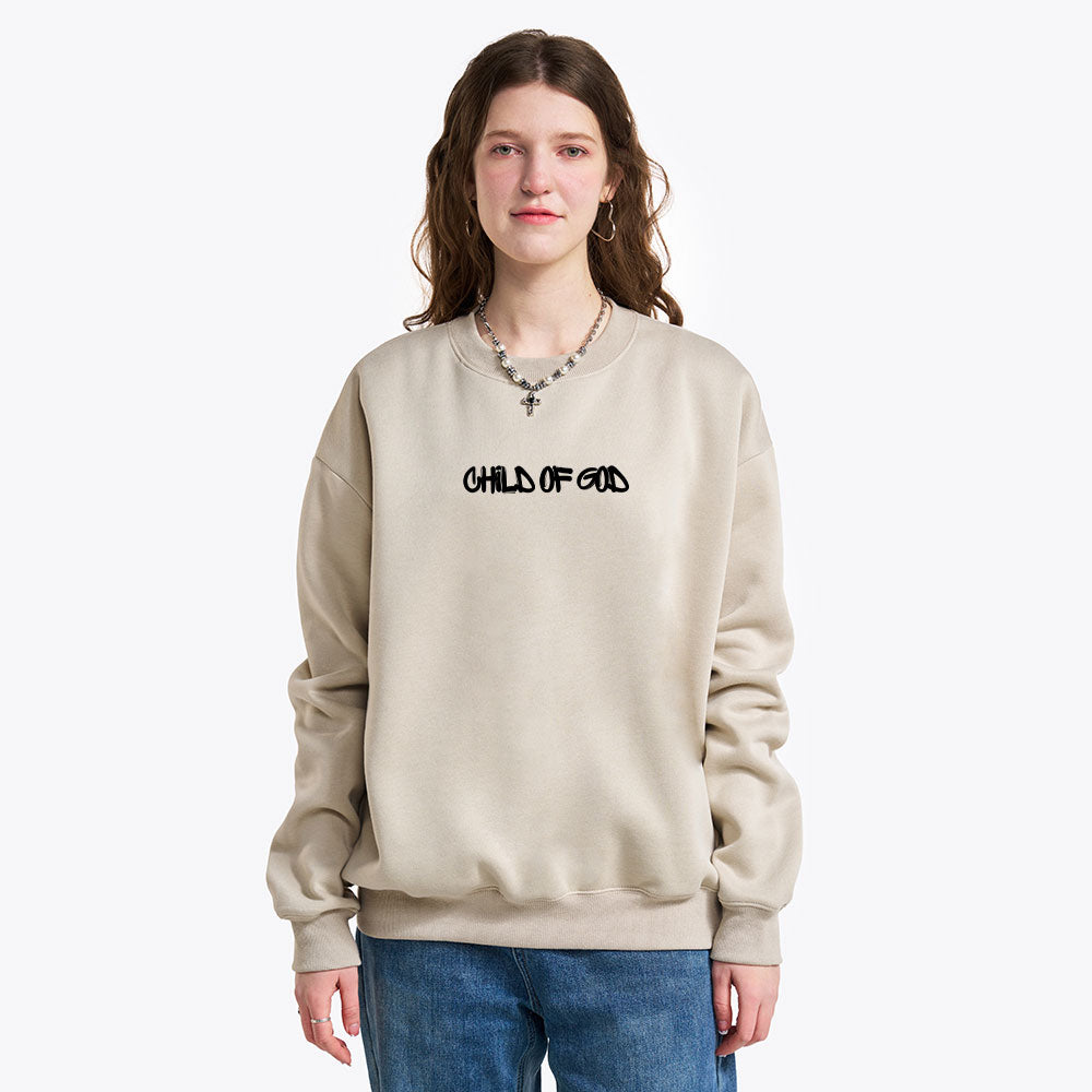 Child Of God Christian Fleece Sweatshirt
