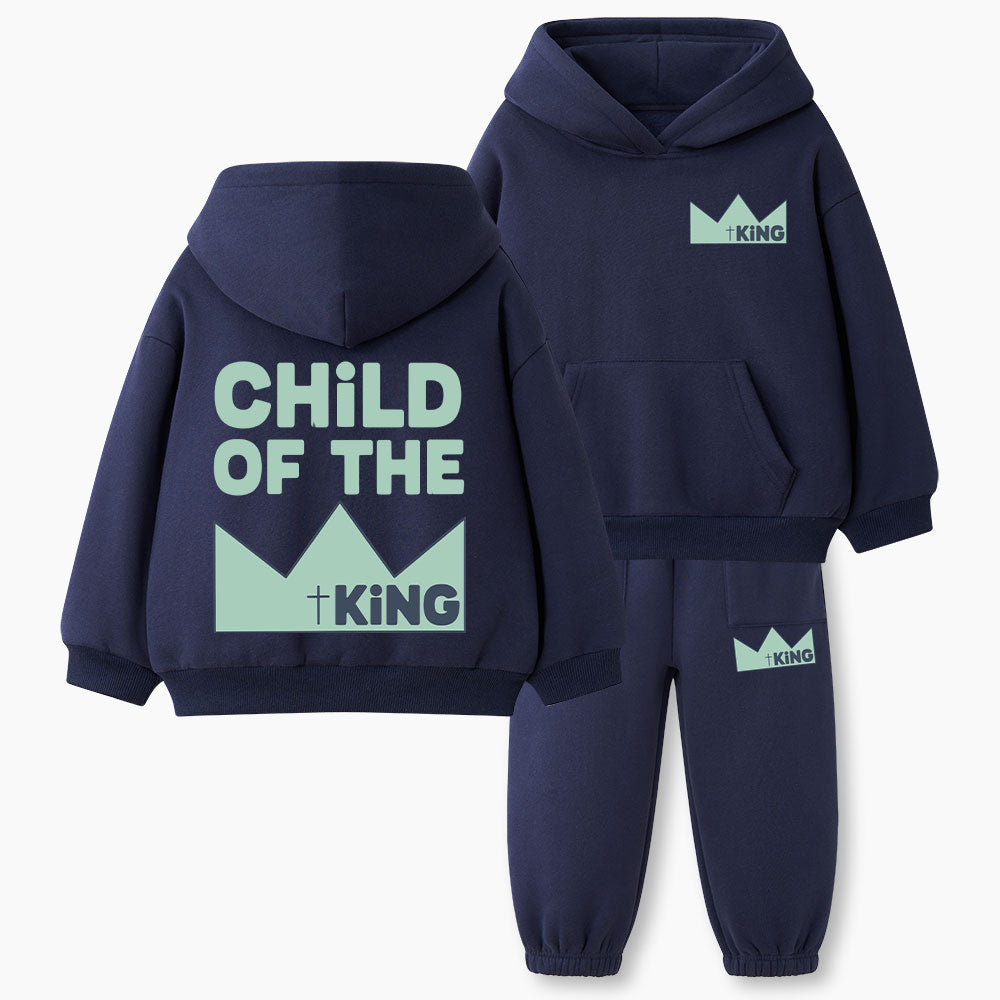 Child Of God Christian Kid Fleece Hoodie Set