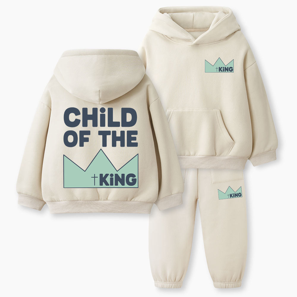 Child Of God Christian Kid Fleece Hoodie Set