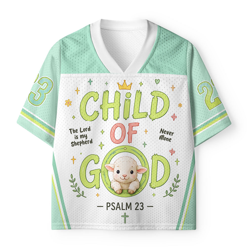 Child Of God Christian Kid Mesh Jersey & Shorts