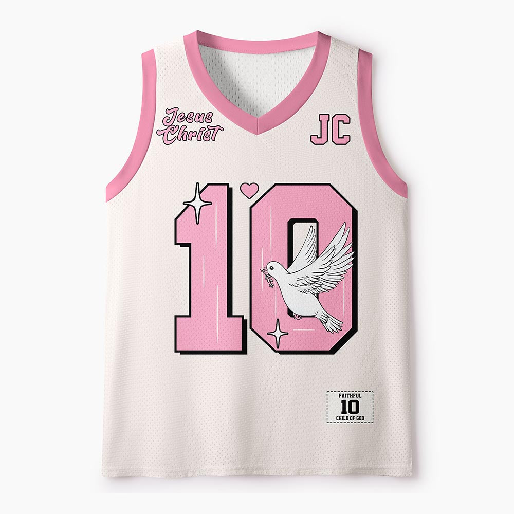 Child Of God Christian Mesh Jersey Tank Top
