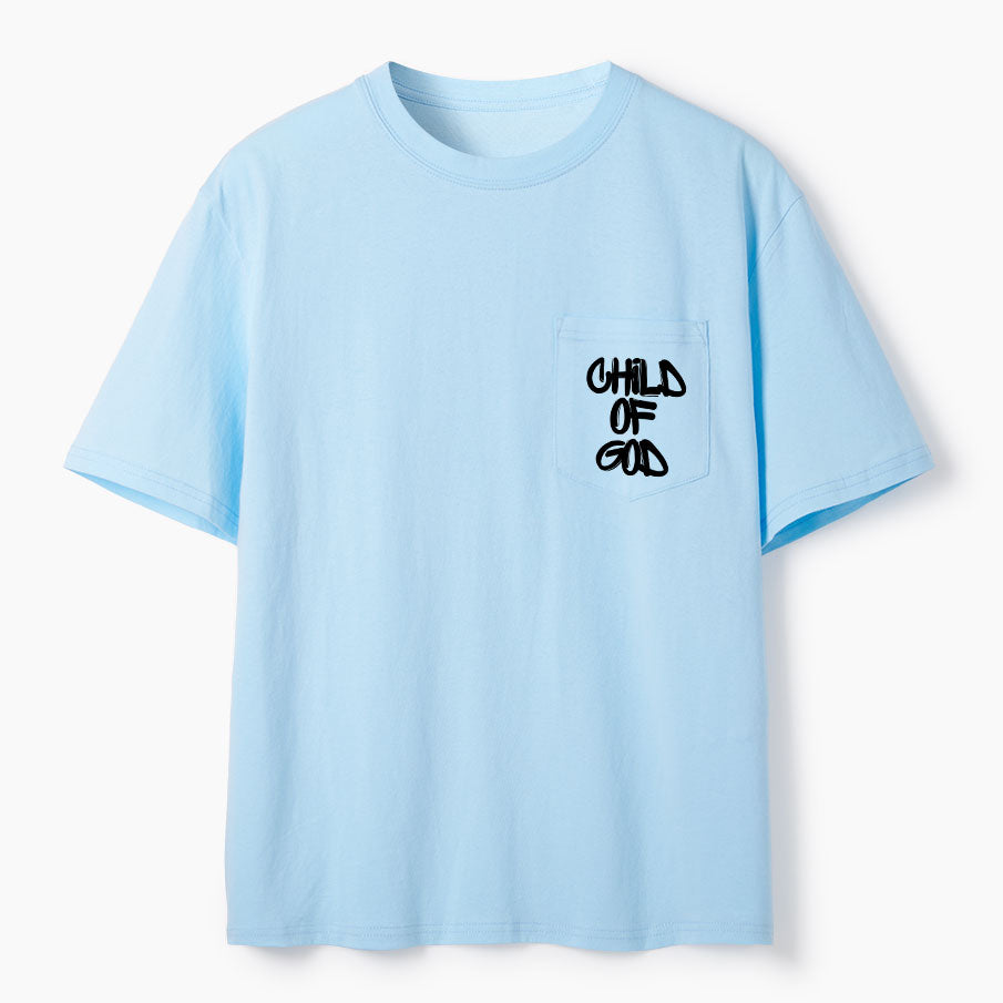 Child Of God Christian Unisex Pocket T-Shirt