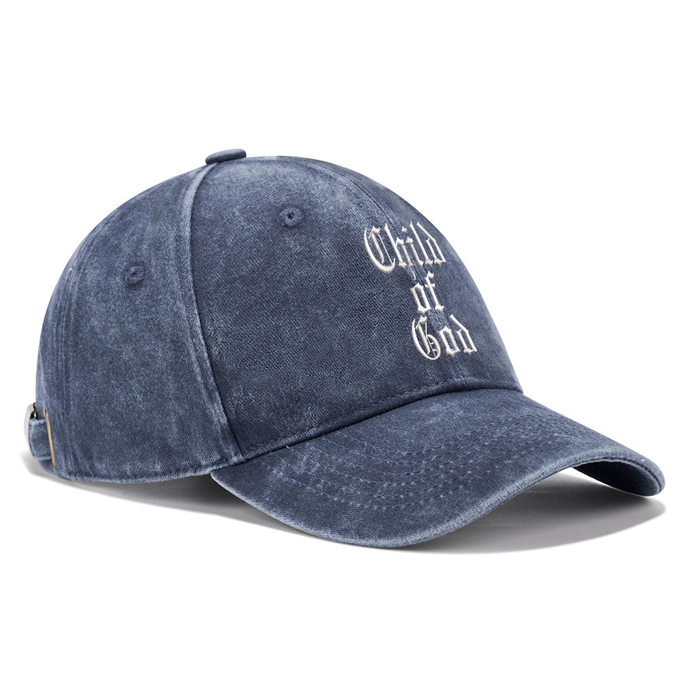 Child Of God Christian Washed Hat