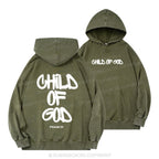 Child Of God Christian Washed Hoodie