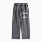 Child Of God Christian Washed Sweatpants